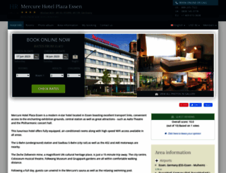 mercure-plaza-essen.hotel-rez.com screenshot