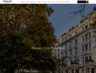 mercurehydepark.com screenshot