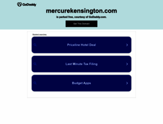 mercurekensington.com screenshot