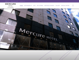 mercurewelcome.com.au screenshot