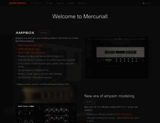mercuriall.com screenshot