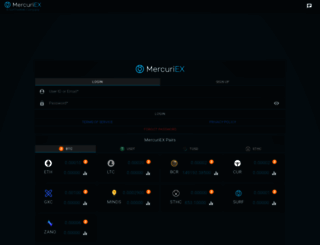 mercuriex.com screenshot