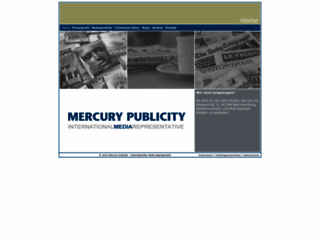 mercury-publicity.de screenshot