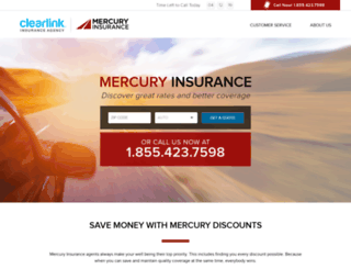 mercuryquote.net screenshot