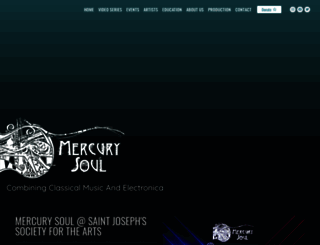 mercurysoul.com screenshot