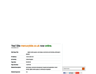 mercurytide.co.uk.domainc.co.uk screenshot