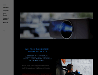 mercuryvisuals.co.uk screenshot