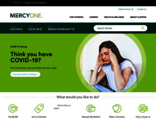 mercyclinton.com screenshot