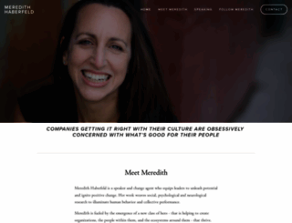 meredithhaberfeld.com screenshot