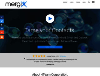 mergix.com screenshot