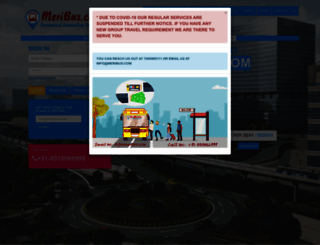 meribus.com screenshot