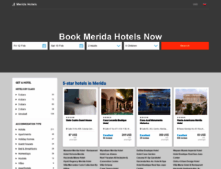 merida-all-hotels.com screenshot