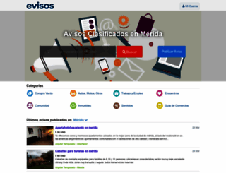 merida.evisos.com.ve screenshot