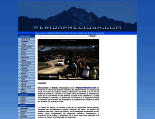 meridapreciosa.com screenshot