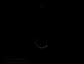 meridian-audio.com screenshot