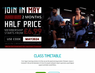 meridian-fitness.co.uk screenshot