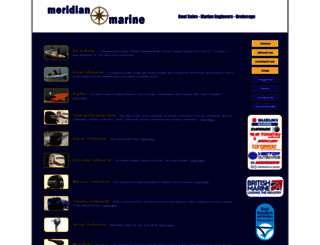 meridian-marine.co.uk screenshot
