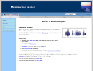 meridian-one.co.uk screenshot