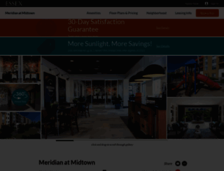 meridianatmidtown.com screenshot