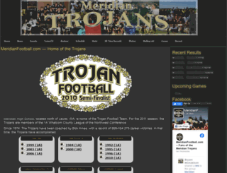meridianfootball.com screenshot