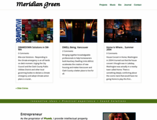 meridiangreen.com screenshot