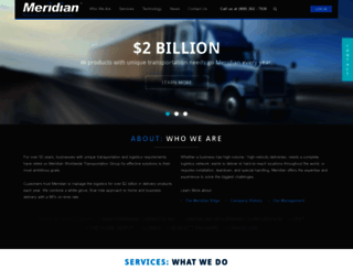 meridianww.com screenshot
