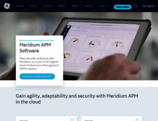 meridium.com screenshot