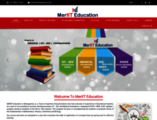 meriiteducation.com screenshot