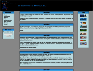 merijn.nu screenshot