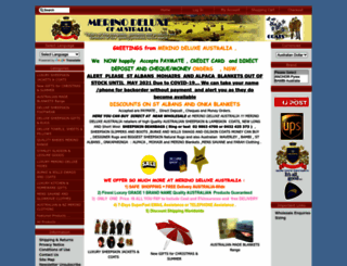 merinodeluxe.com.au screenshot