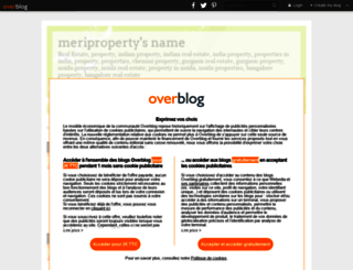 meriproperty.over-blog.com screenshot