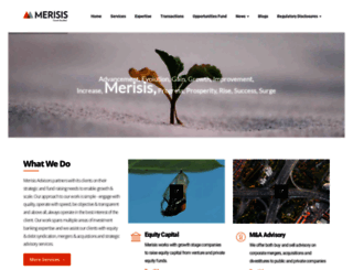 merisisadvisors.com screenshot