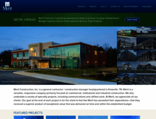 meritconstruction.com screenshot