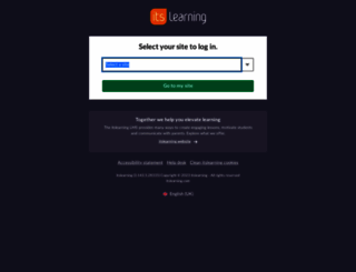 meritlearningcenter.itslearning.com screenshot