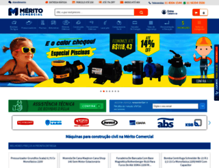 meritocomercial.com.br screenshot
