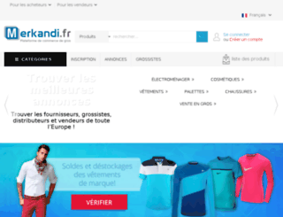 merkandi.fr screenshot