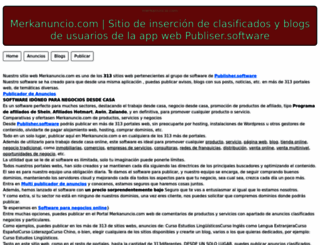 merkanuncio.com screenshot