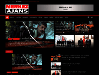 merkezajans.com screenshot