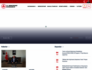 merkezefendi.gov.tr screenshot