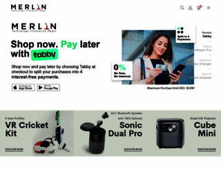 merlin-digital.com screenshot