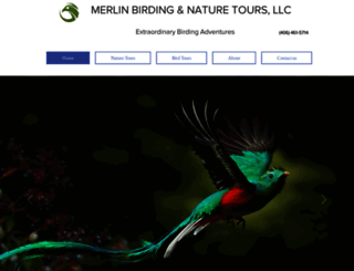 merlinbirding.com screenshot