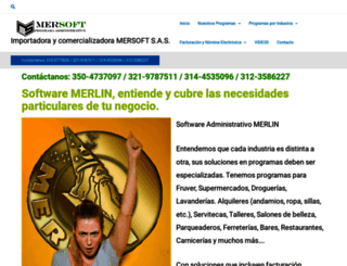 merlincolombia.com screenshot