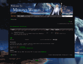 merlinworld.com screenshot