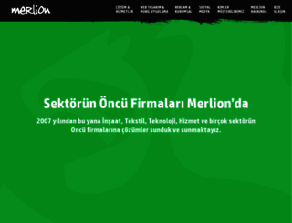 merlion.com.tr screenshot