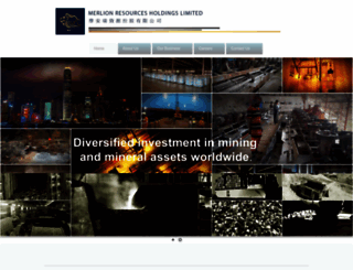 merlionresources.com screenshot