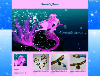 mermaidschorusshop.storenvy.com screenshot