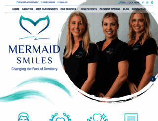 mermaidsmiles.com.au screenshot