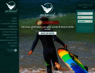 mermaidswim.com.au screenshot