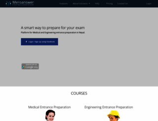 meroanswer.com screenshot