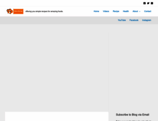 merorecipe.com screenshot